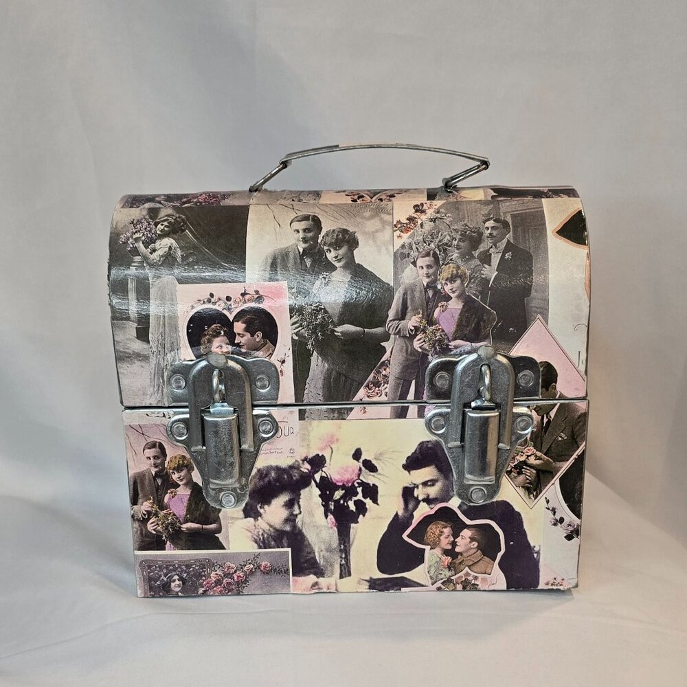 The MacBeth Collection Domed All Metal Lunch Box